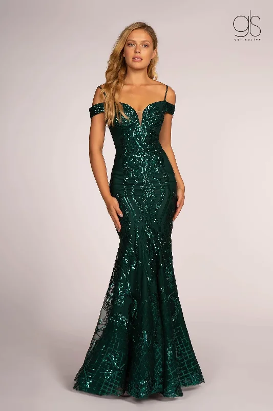 Prom Long Off Shoulder Mermaid Evening Dress