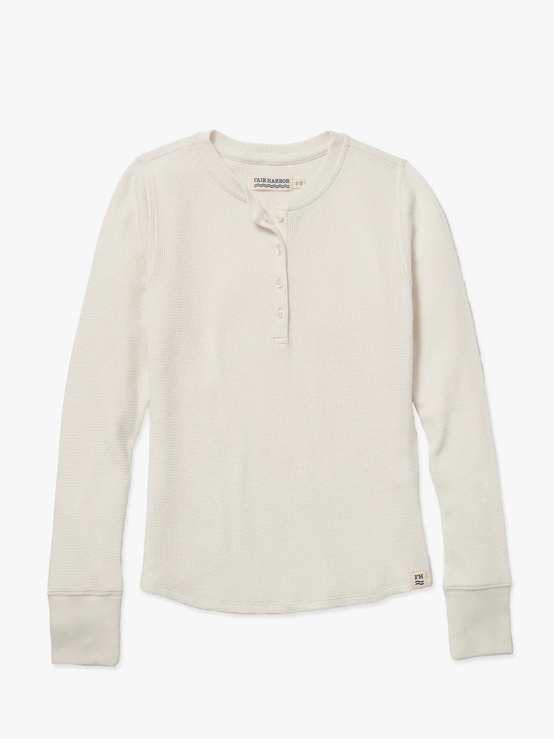 Hudson Waffle Henley | Shell