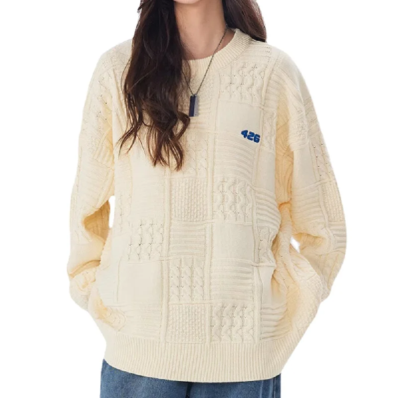 Women's Japanese Solid Color Knitted Sweater