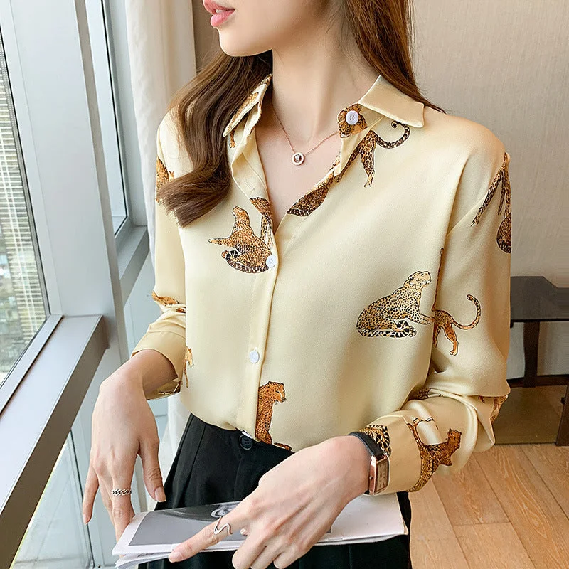 Autumn Fashionable Retro Hong Kong Style Top