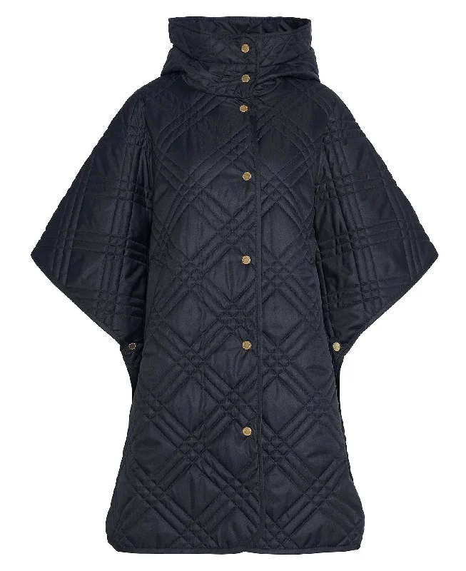 Barbour Astor Quilted Cape