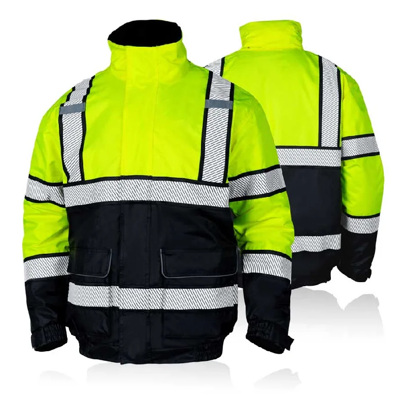 JK50 ANSI/ISEA High Visibility Winter Waterproof Reflective Jacket