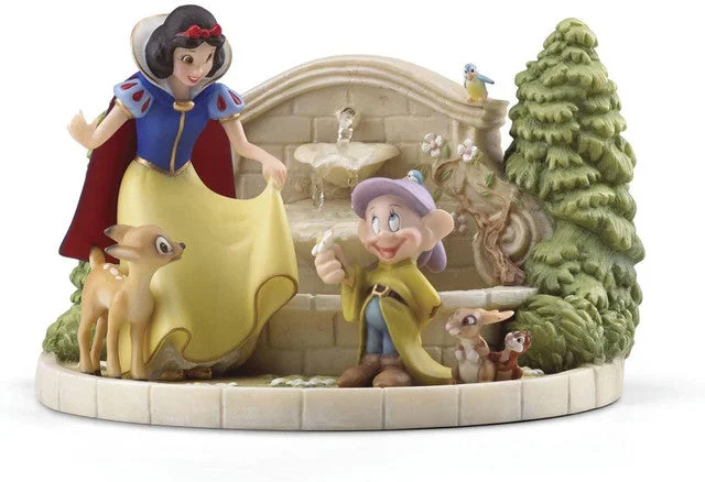 Disney's Snow White's Charming Fountain by Lenox