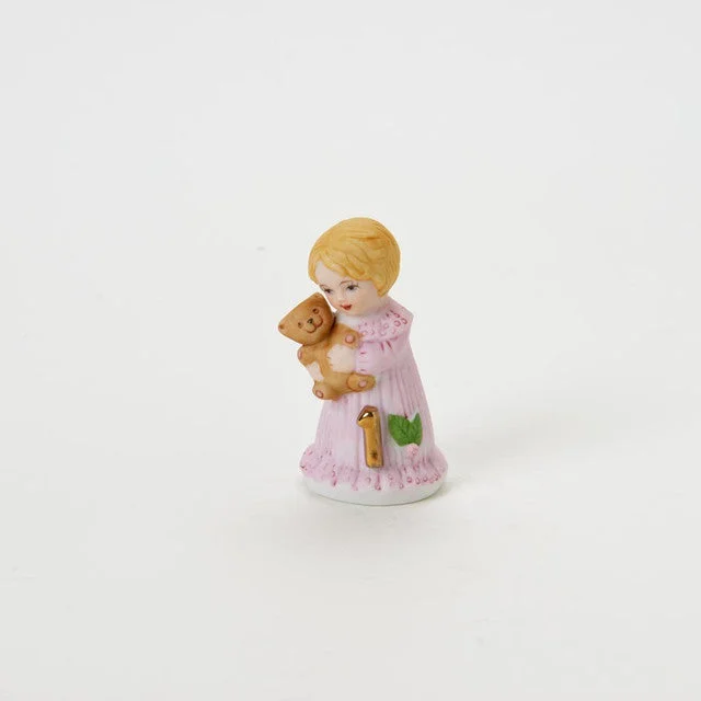 Enesco Growing Up Girls Collection Blonde Age One 1 Figurine