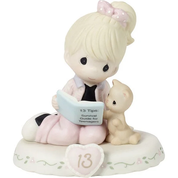 Growing In Grace Age 13 Blonde Girl Figurine