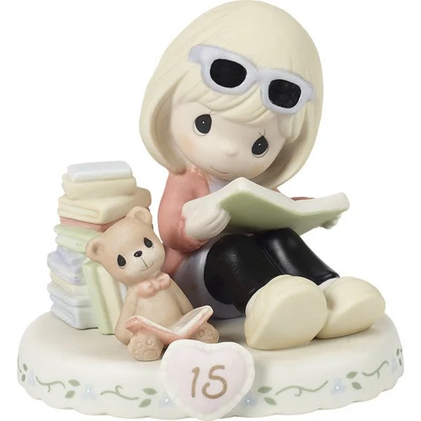 Growing In Grace Age 15 Blonde Girl Figurine