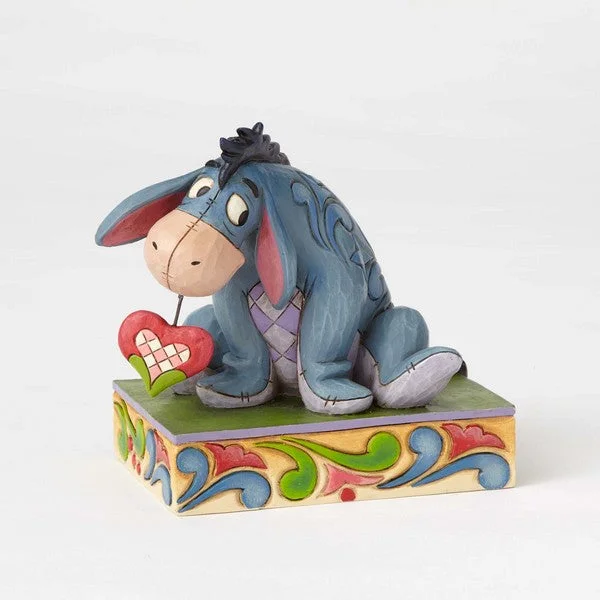 Jim Shore Eeyore with Heart Personality Pose