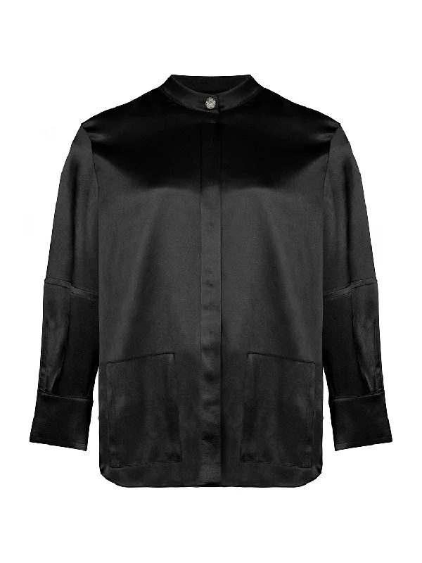 Mandarin Collar Shirt