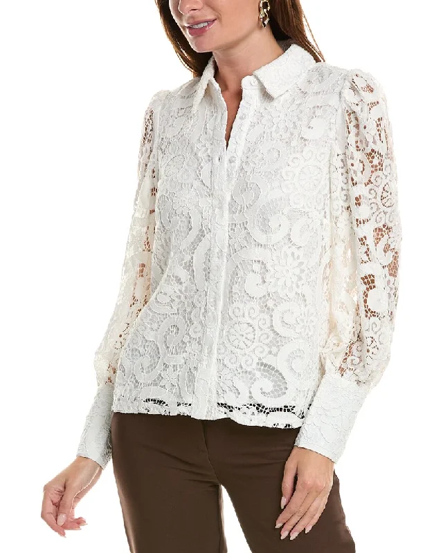 Nanette Nanette Lepore Lace Shirt