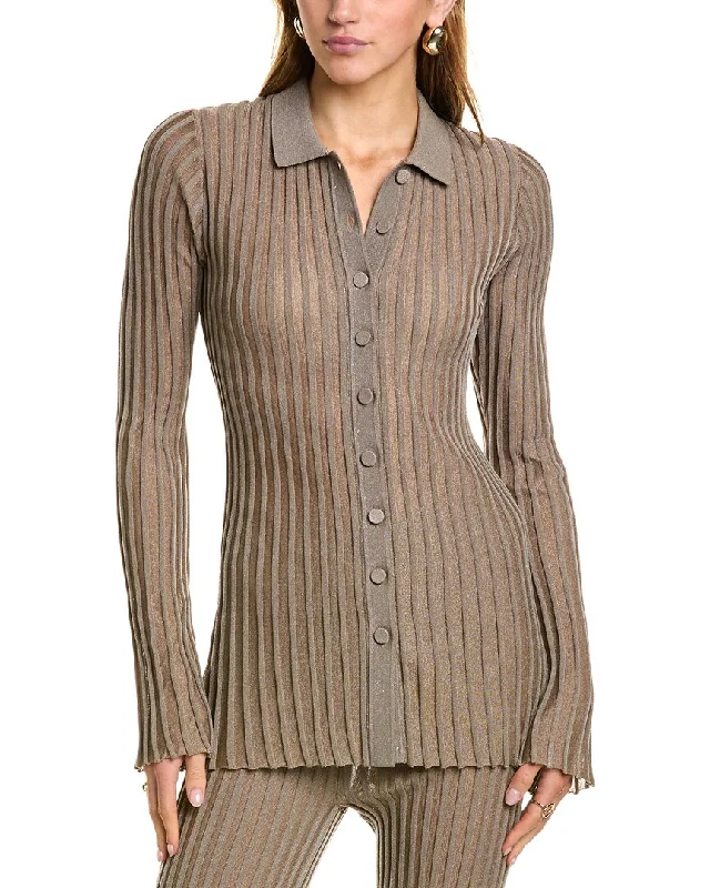 Nicholas Mika Plaited Rib Shirt