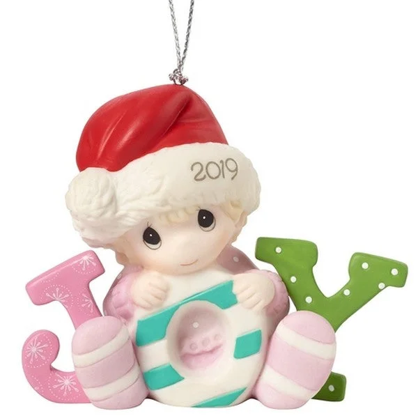 Precious Moments Baby’s First Christmas 2019 Dated Ornament Girl