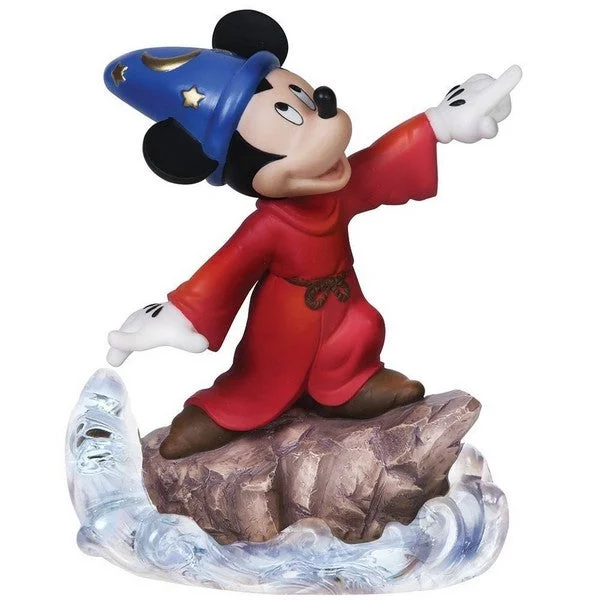 Precious Moments Disney Mickey Mouse Figurine Sorcerer Mickey