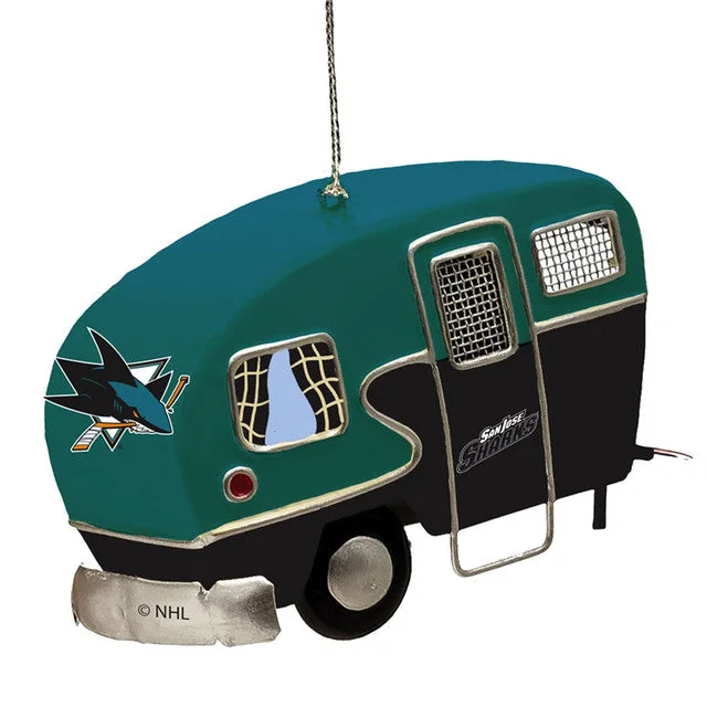 San Jose Sharks Camper Ornament