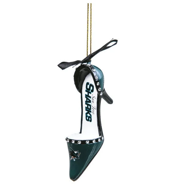 San Jose Sharks High Heel Shoe Ornament