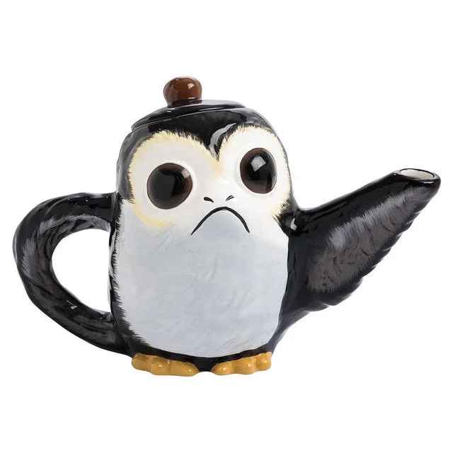 Star Wars The Last Jedi Porg Sculpted Ceramic Teapot