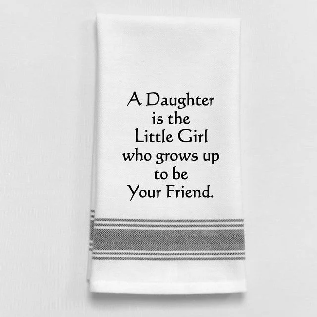 Kitchen Towel "A Daughter Friend"