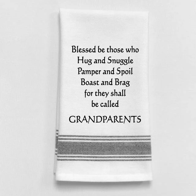 Kitchen Towel "Blessed Grandparents"