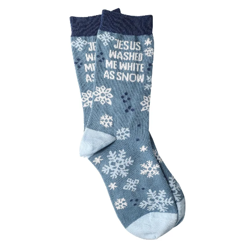 Blessed Girl Womens Socks Snow