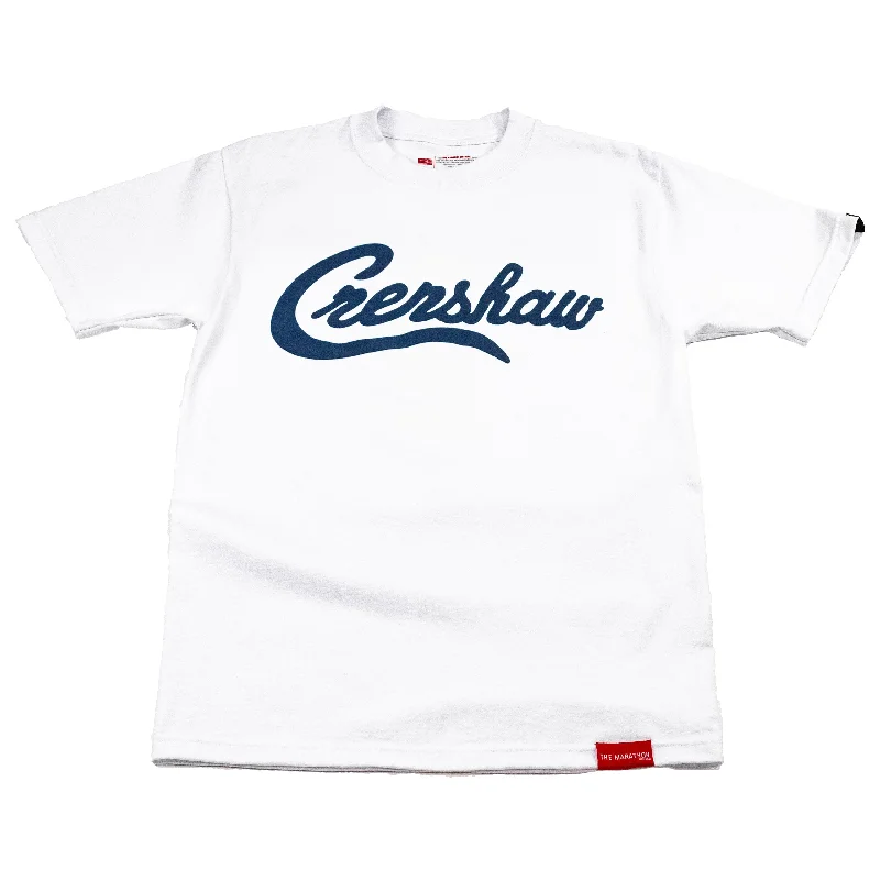 Limited Edition Crenshaw T-Shirt - White/Navy