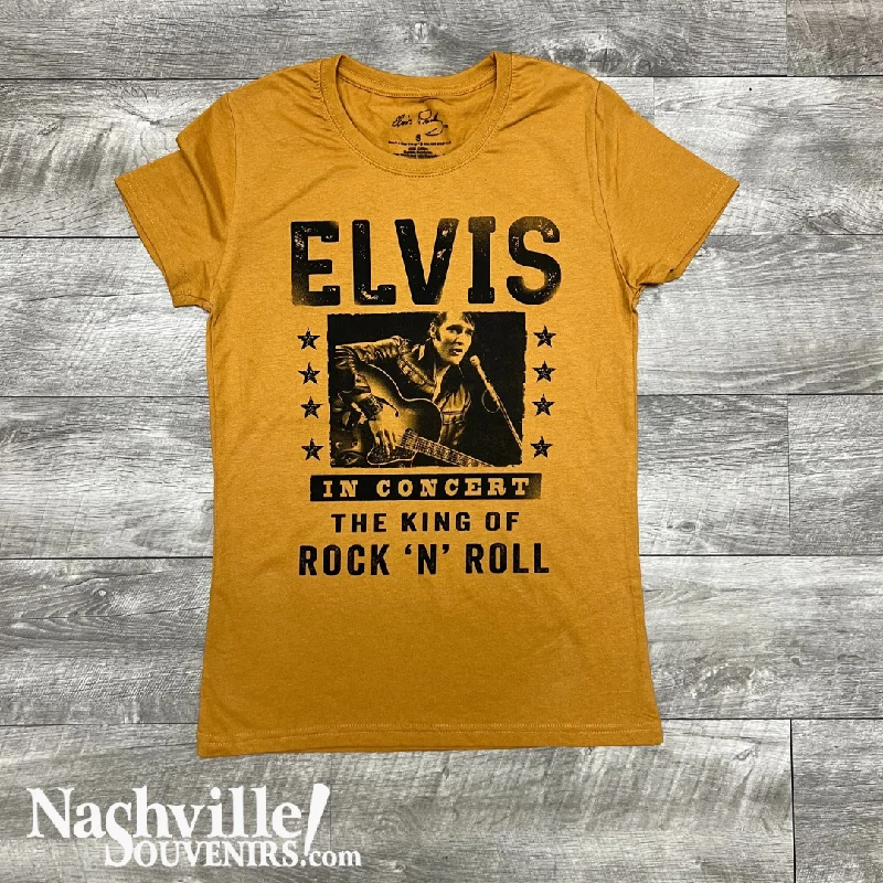 Elvis Presley Live in Concert Ladies Tee