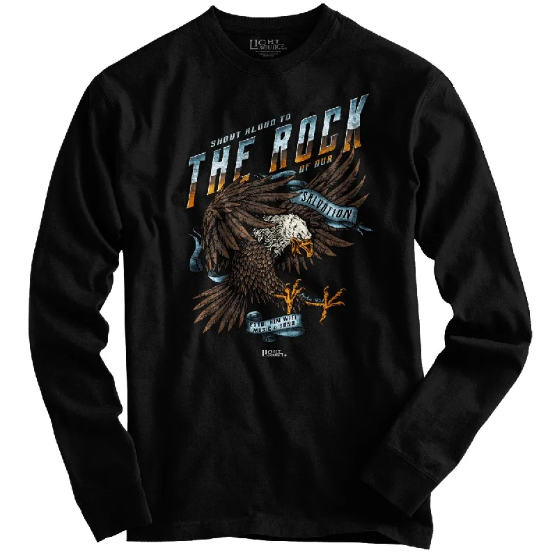 Light Source Mens Long Sleeve T-Shirt The Rock