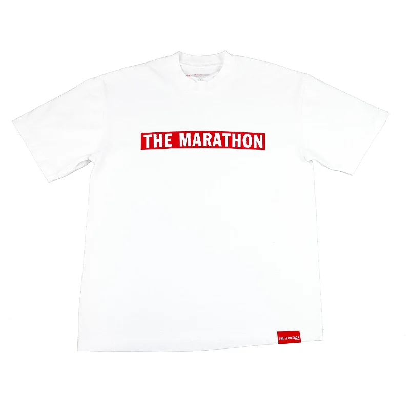 Limited Edition Marathon Bar T-Shirt - White