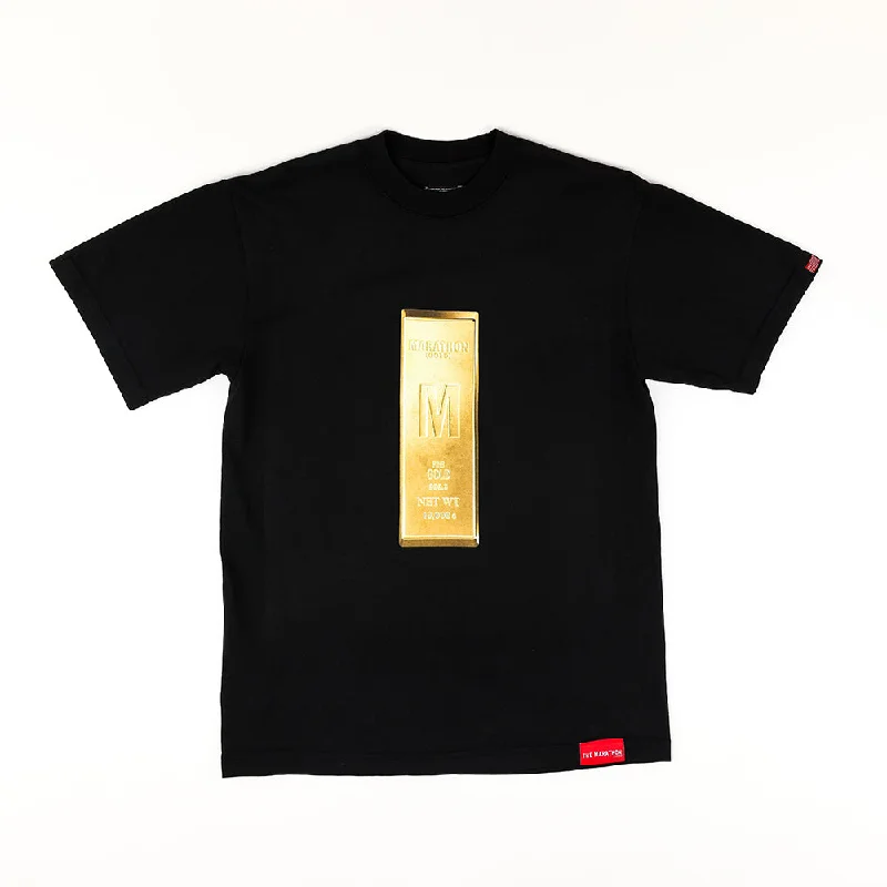 Marathon Gold T-Shirt - Black/Gold