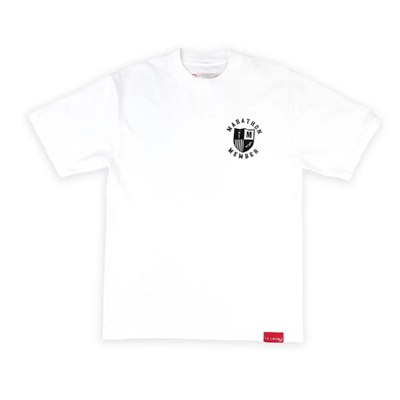 Marathon Members T-Shirt - White