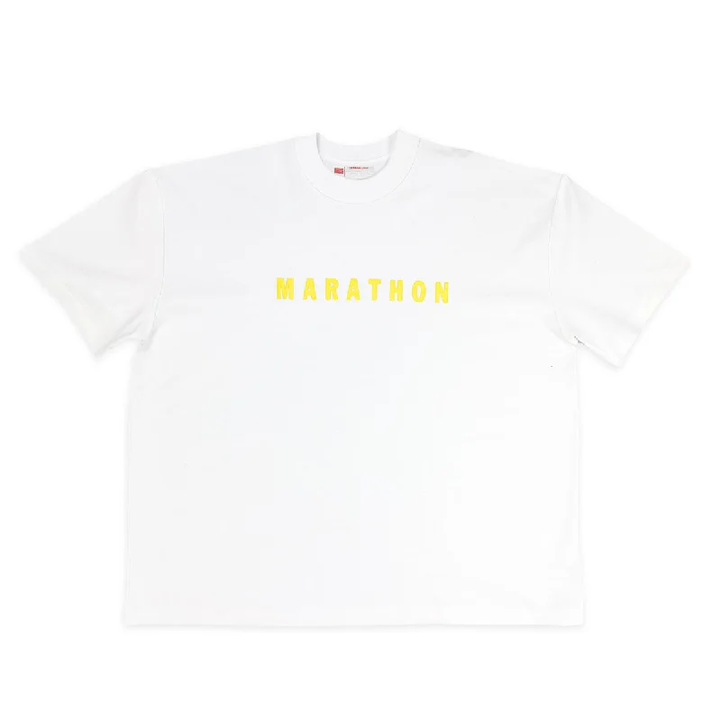 Marathon Hero T-Shirt (Ultra Oversized) - Lemon “Summer Day”