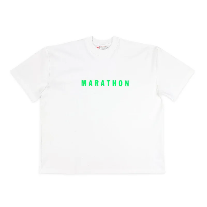 Marathon Hero T-Shirt (Ultra Oversized) - Lime “Summer Day”