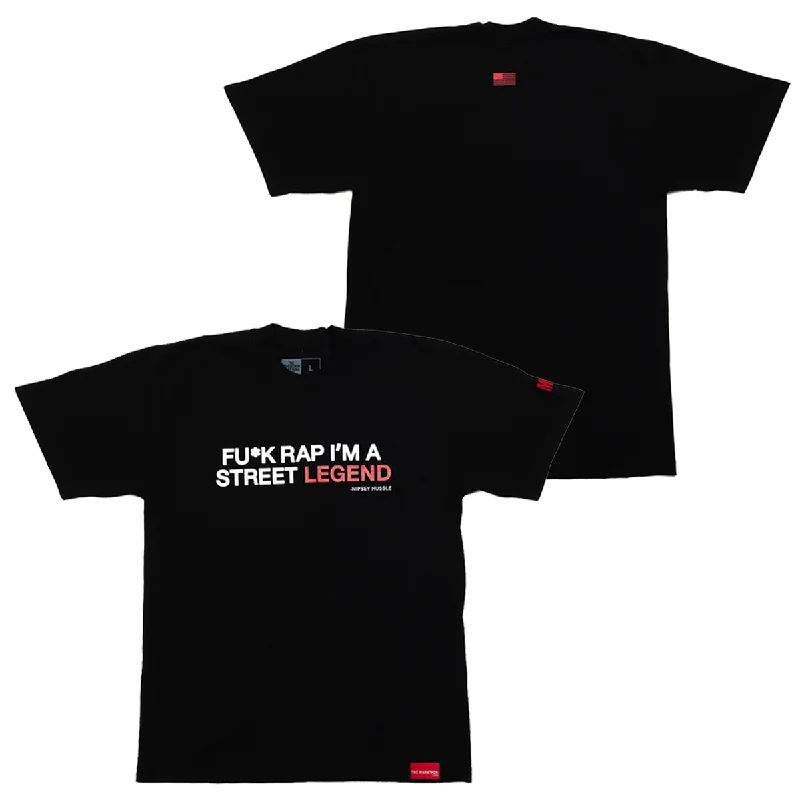 Street Legend T-shirt - Black/White