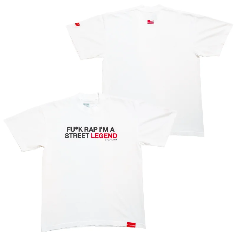 Street Legend T-shirt - White/Black