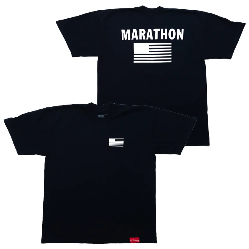 TMC Color Block Flag T-shirt - Navy/White