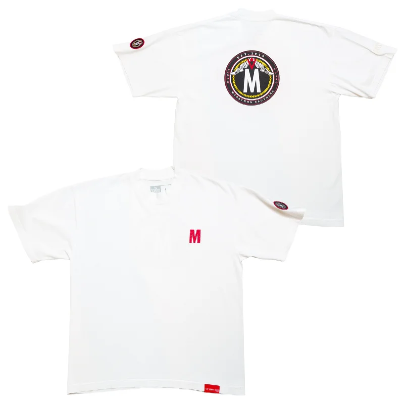 TMC Established Seal T-shirt - White/Red