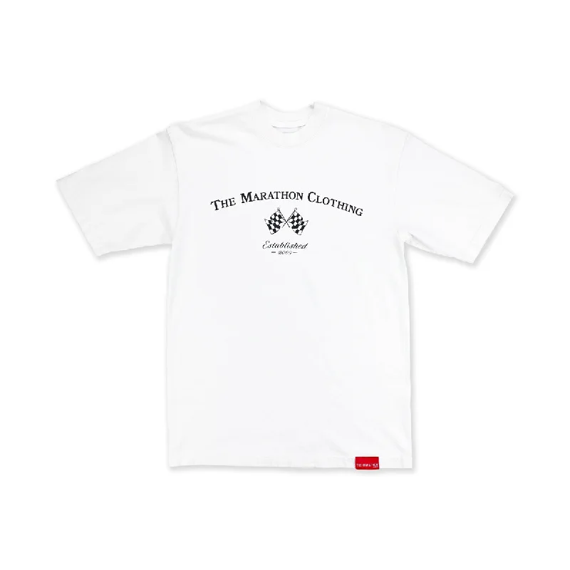 Victory Flags T-shirt - White/Black