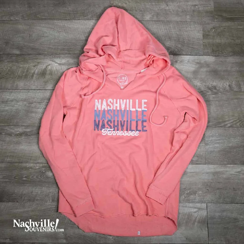 Women's "NASHVILLE NASHVILLE NASHVILLE" Hoodie