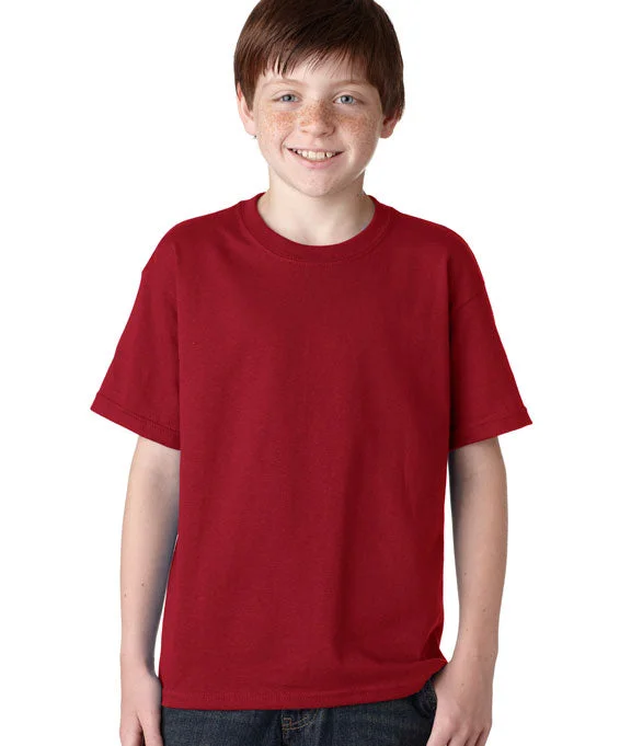 5000B - Gildan Heavy Cotton Youth T-Shirt | Garnet