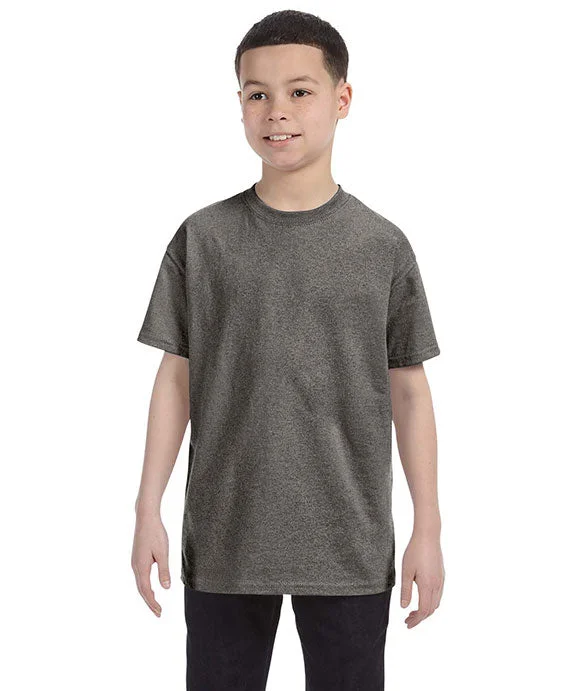 5000B - Gildan Heavy Cotton Youth T-Shirt | Graphite Heather