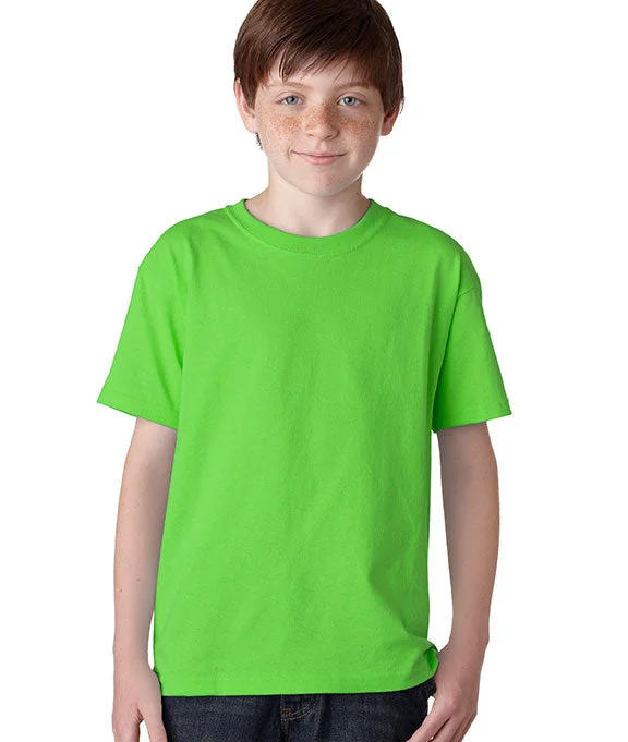 5000B - Gildan Heavy Cotton Youth T-Shirt | Neon Green