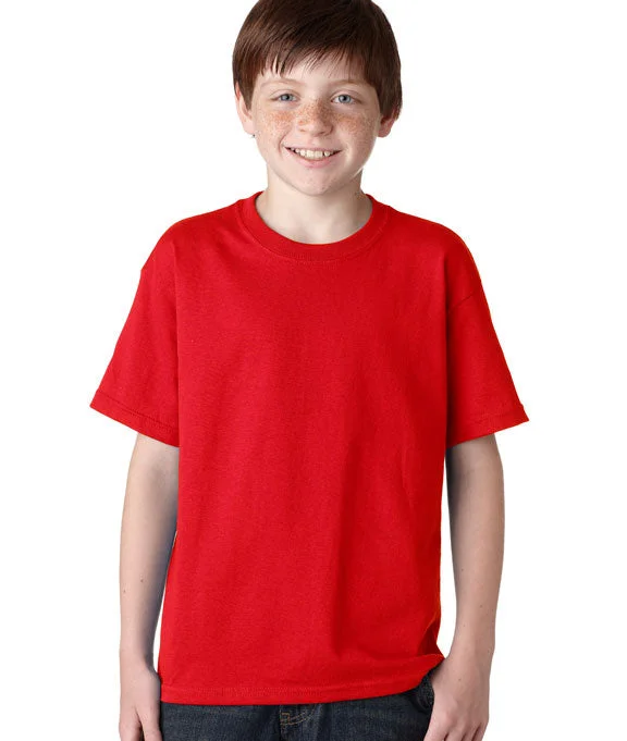 5000B - Gildan Heavy Cotton Youth T-Shirt | Red