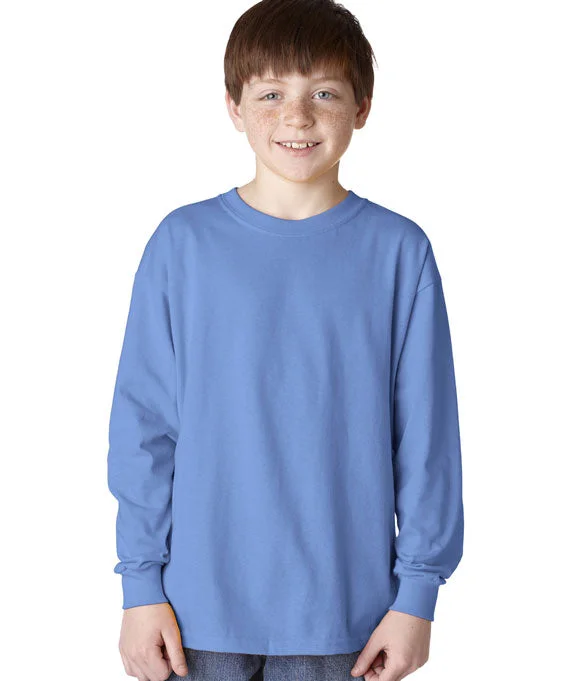 5400B - Gildan Heavy Cotton™ Youth Long-Sleeve T-Shirt | Carolina Blue