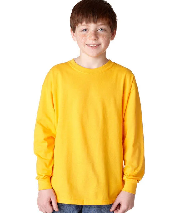 5400B - Gildan Heavy Cotton™ Youth Long-Sleeve T-Shirt | Gold