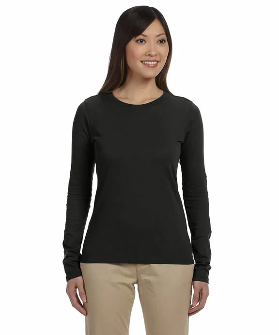 EC3500 - Econscious Ladies 100% Organic Cotton Classic Long Sleeve T-Shirt | Black