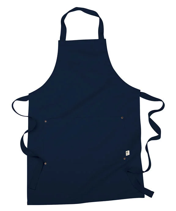 EC6015 - econscious 8 oz Organic Cotton/Recycled Polyester Eco Apron | Navy