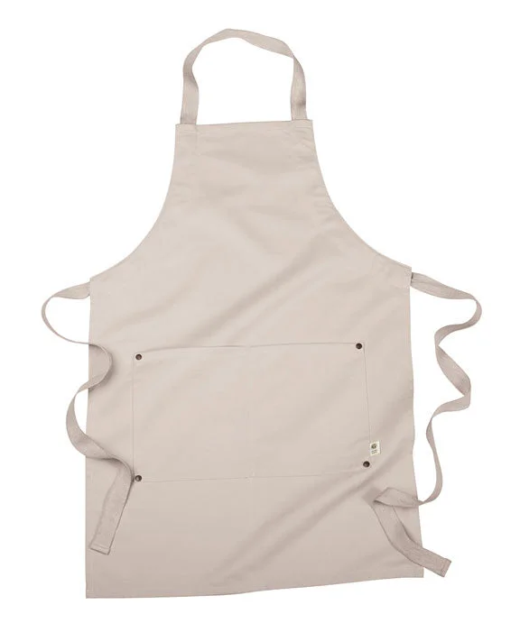 EC6015 - econscious 8 oz Organic Cotton/Recycled Polyester Eco Apron | Oyster