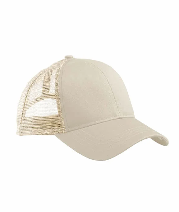 EC7070 - econscious Eco Trucker Organic/Recycled Cap | Oyster/Oyster