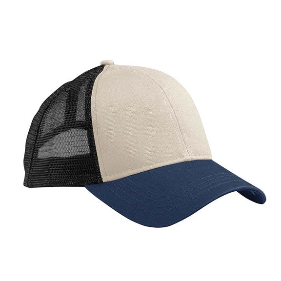 EC7070 - econscious Eco Trucker Organic/Recycled Cap | Oyster/Pacific/Black