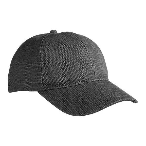 EC7091 - Econscious Washed Hemp Unstructured Baseball Cap | Charcoal