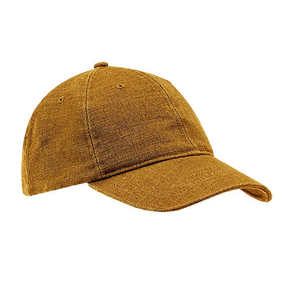 EC7091 - Econscious Washed Hemp Unstructured Baseball Cap | Old Gold