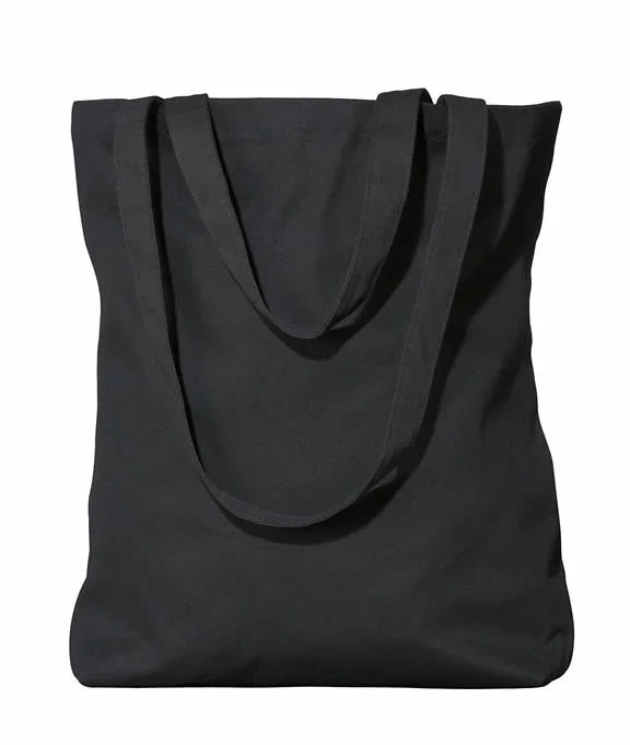 EC8000 - econscious 8 oz. Organic Cotton Twill Everyday Tote Bag | Black